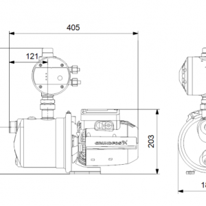 Grundfos JP4-54 booster set 230v 99463904 - Image 5