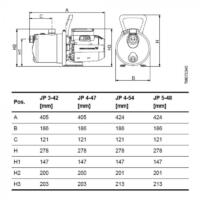 Grundfos JP4-54 230v female thread 99458789 - Anglian Pumping Services