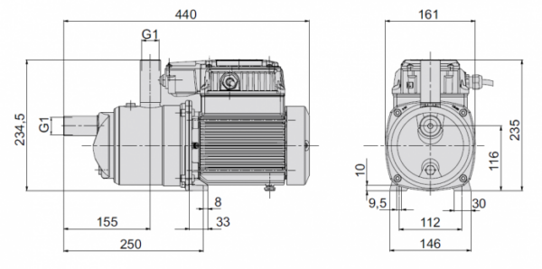 Calpeda META variable speed booster pump 4.5bar 230v - Image 3