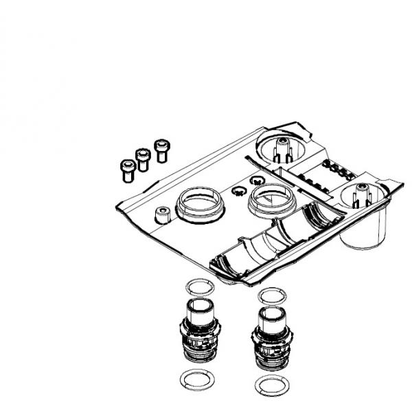DAB Esytank pump connection fittings SP00001233
