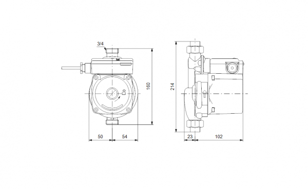 Grundfos UPA 15-90 N home booster 99539153 - Image 2