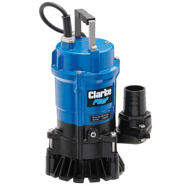 Clarke CPCDP500 2" 500w 12m head portable contractor dewatering pump 7230292