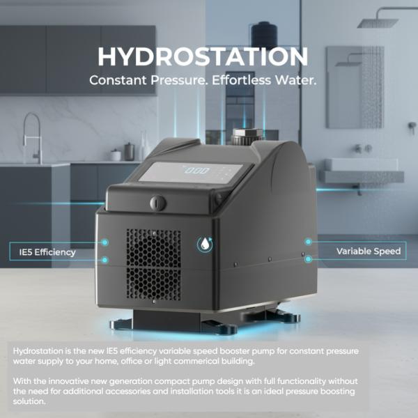Ebara Hydrostation Variable Speed Mains Water Booster Pump - Image 6