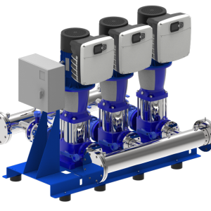 Lowara Three Pump Variable Speed Booster Sets with e-SV Vertical Multistage Pumps