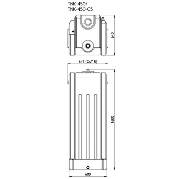 Salamander TankBoost 450l Additional Water Storage Unit CAT 5 TNK-450-C5 - Image 3