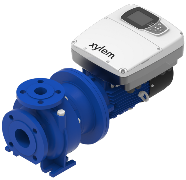 Lowara e-NSCSX 65-125/110/204CC4 End Suction Centrifugal Pumps with Hydrovar X 1020LK4H0