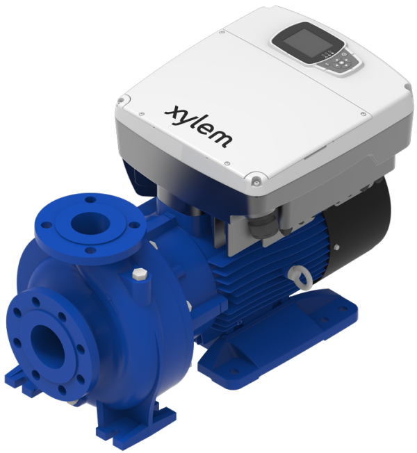 Lowara e-NSCEX 50-200/185/204CS4 End Suction Centrifugal Pumps with Hydrovar X 1020LC7H0