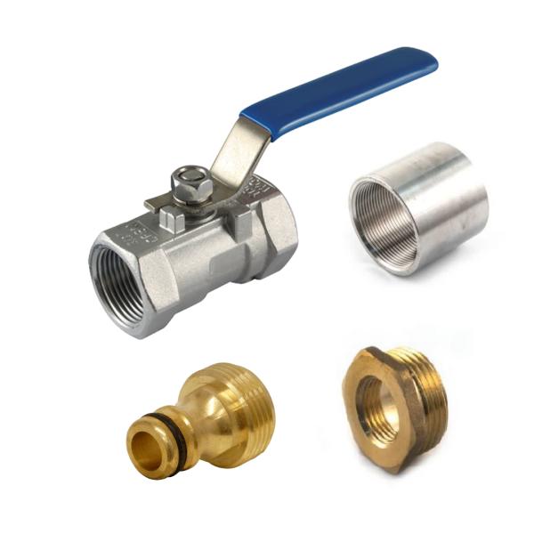 1/2" tap kit for Enduramaxx tank Straight