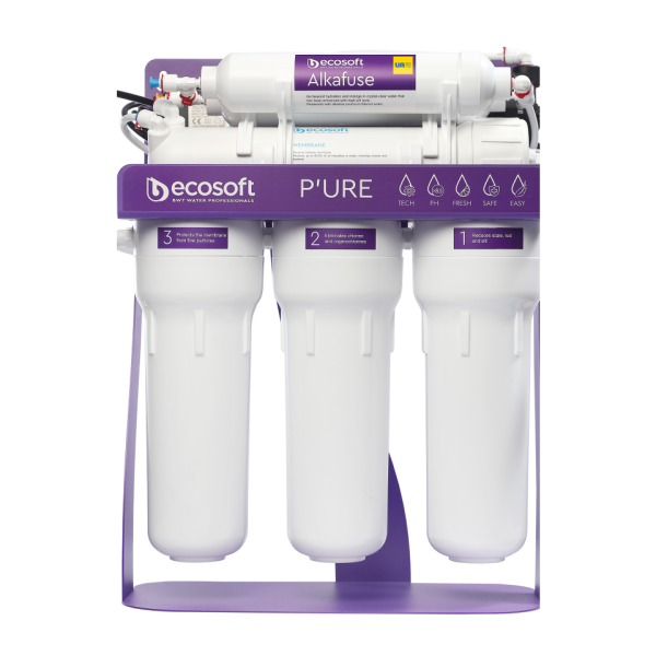 Ecosoft PURE ALKAFUSE reverse osmosis filter with Pump MO675MALCPSECO - Image 2
