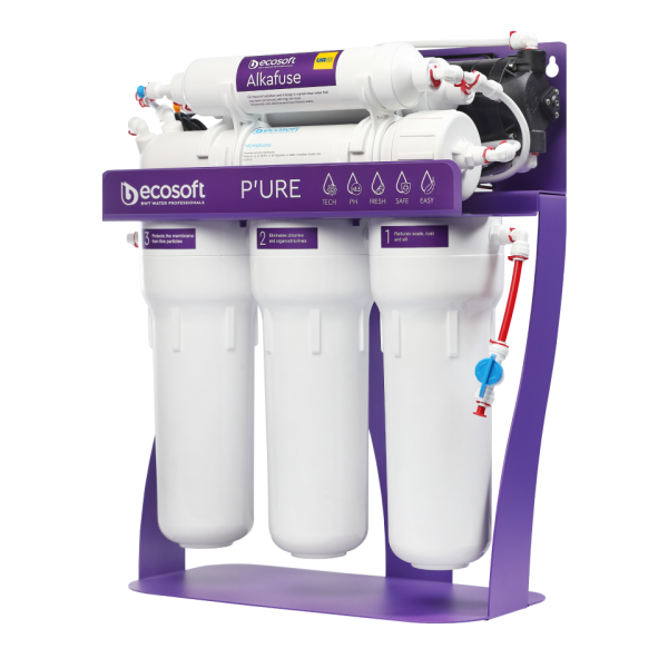 Ecosoft PURE ALKAFUSE reverse osmosis filter with Pump MO675MALCPSECO - Image 3