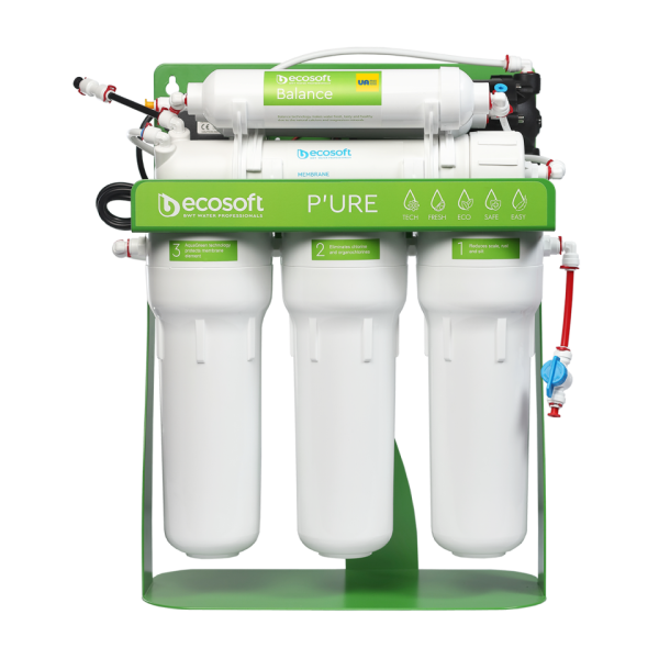 Ecosoft PURE BALANCE reverse osmosis filter with Pump MO675MBALPSECO - Image 3