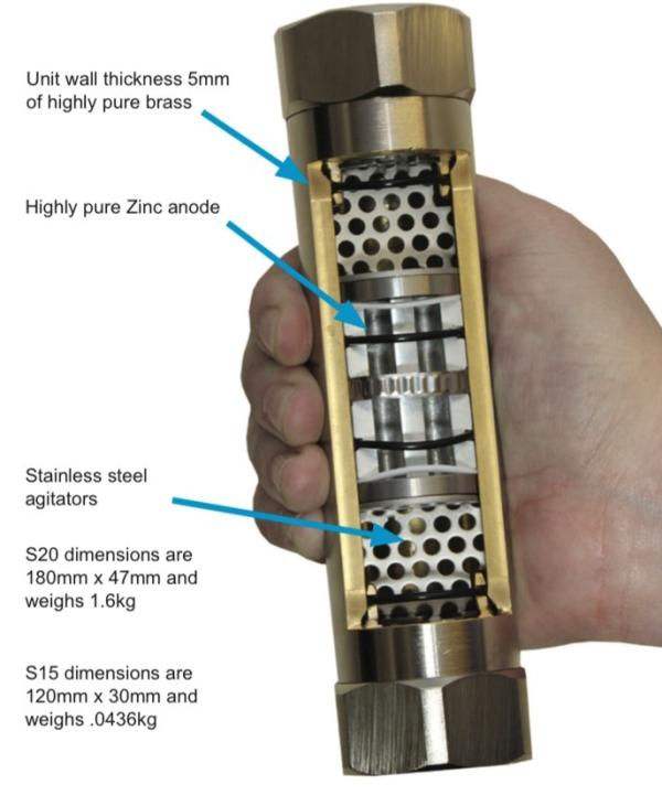 Aquabion S20 3/4" water conditioner up to 50 l/min - Image 5