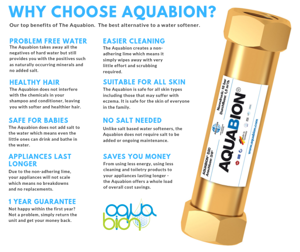 Aquabion S20 3/4" water conditioner up to 50 l/min - Image 4