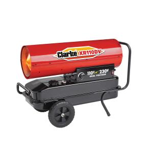 Clarke XR110DV 29.3kW Diesel Dual Voltage Industrial Space Heater (110V/230V) 6931023