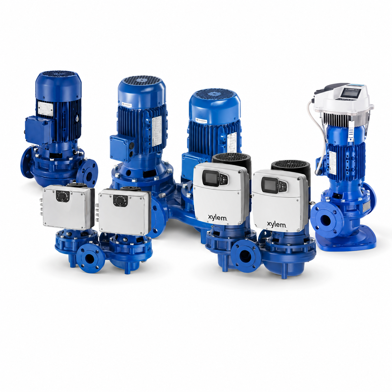 Lowara LNTEK 65-340/55/204CS4 In-Line Pump 1019LD2L0