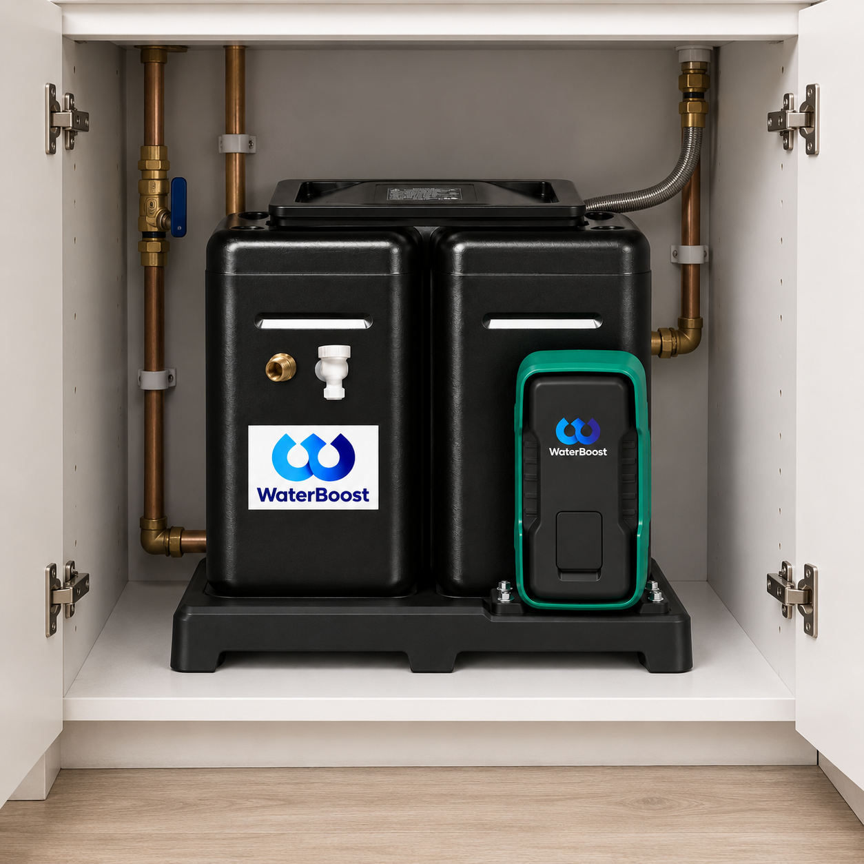 WaterBoost Nook WB-55 pressure boosting system - Image 2