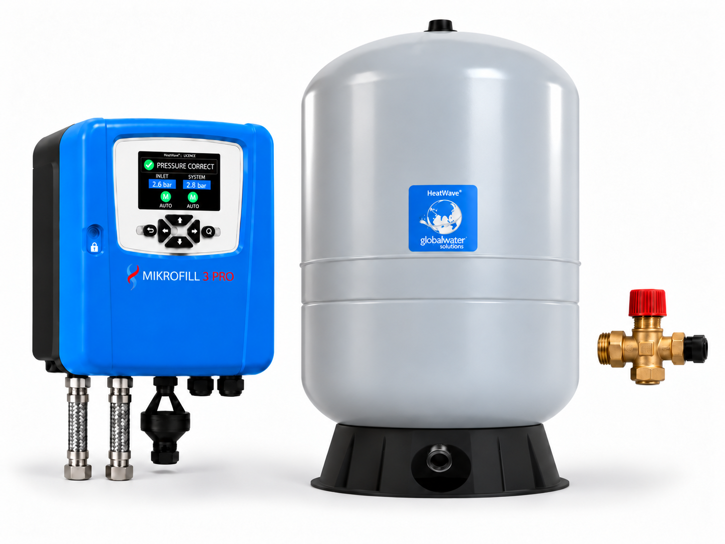 WaterBoost Mikrofill 3 Pro + HWB-100LV Pressurisation Kit