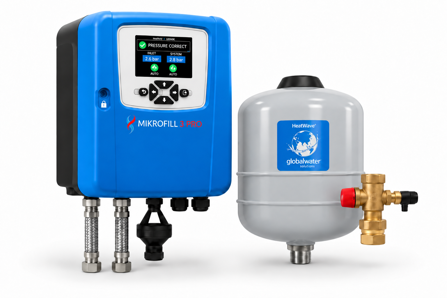 WaterBoost Mikrofill 3 Pro + HWB-24LX Pressurisation Kit