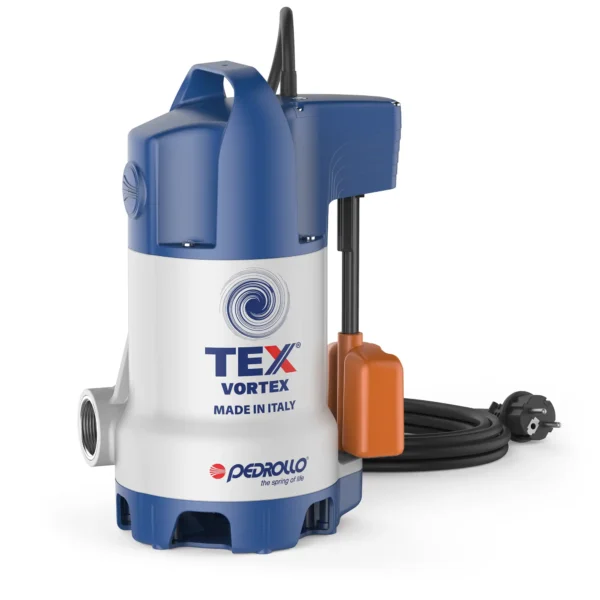 Pedrollo TEX 3 Submersible Vortex Drainage Pump Single Phase - 2300210