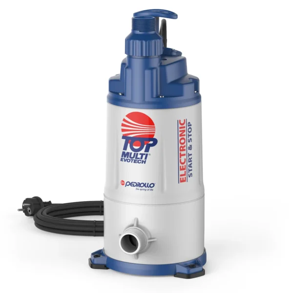 Pedrollo TOP MULTI-EVOTECH 3 Single Phase Automatic Multi-Stage Submersible Pump 2200160